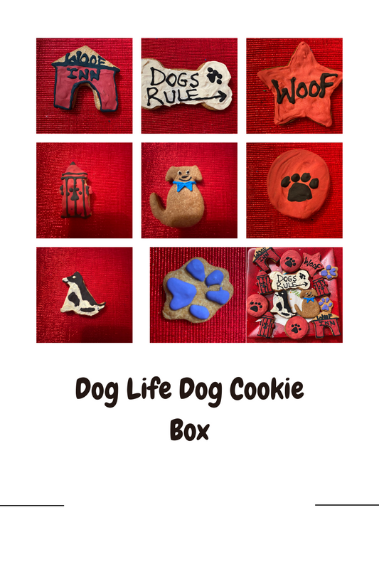 Dog Life Organic Dog Cookie Box