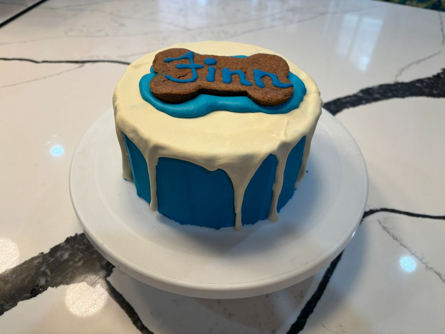 Organic Dog Birthday Cake