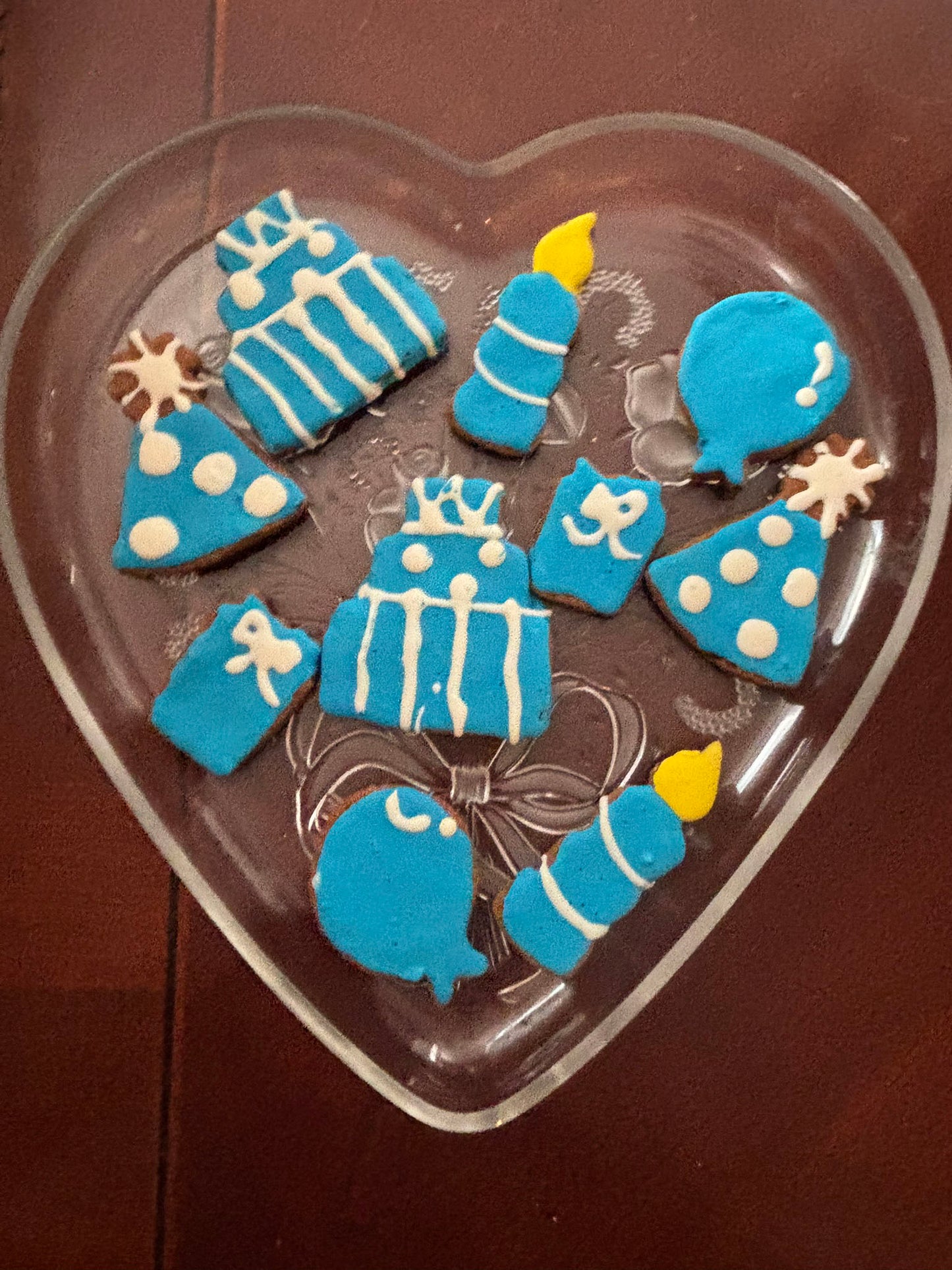 Birthday Boy Organic Dog Cookie Box