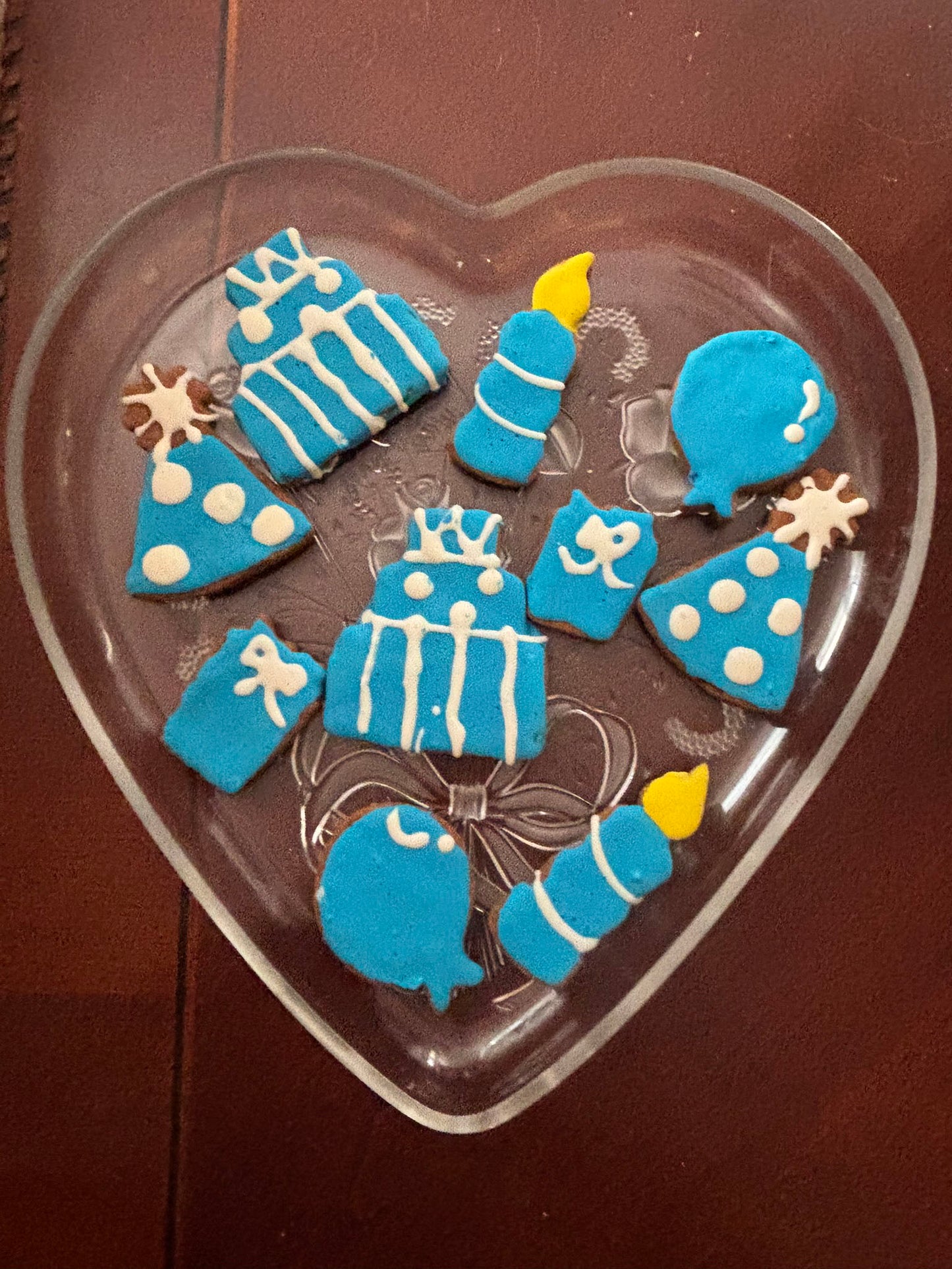 Birthday Boy Organic Dog Cookie Box