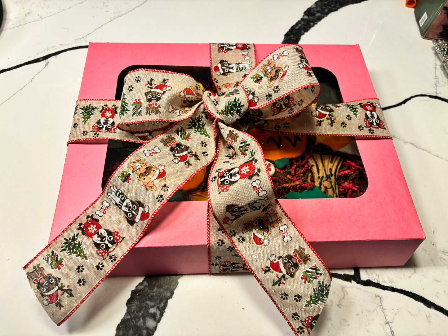 Thanksgiving dog gift box