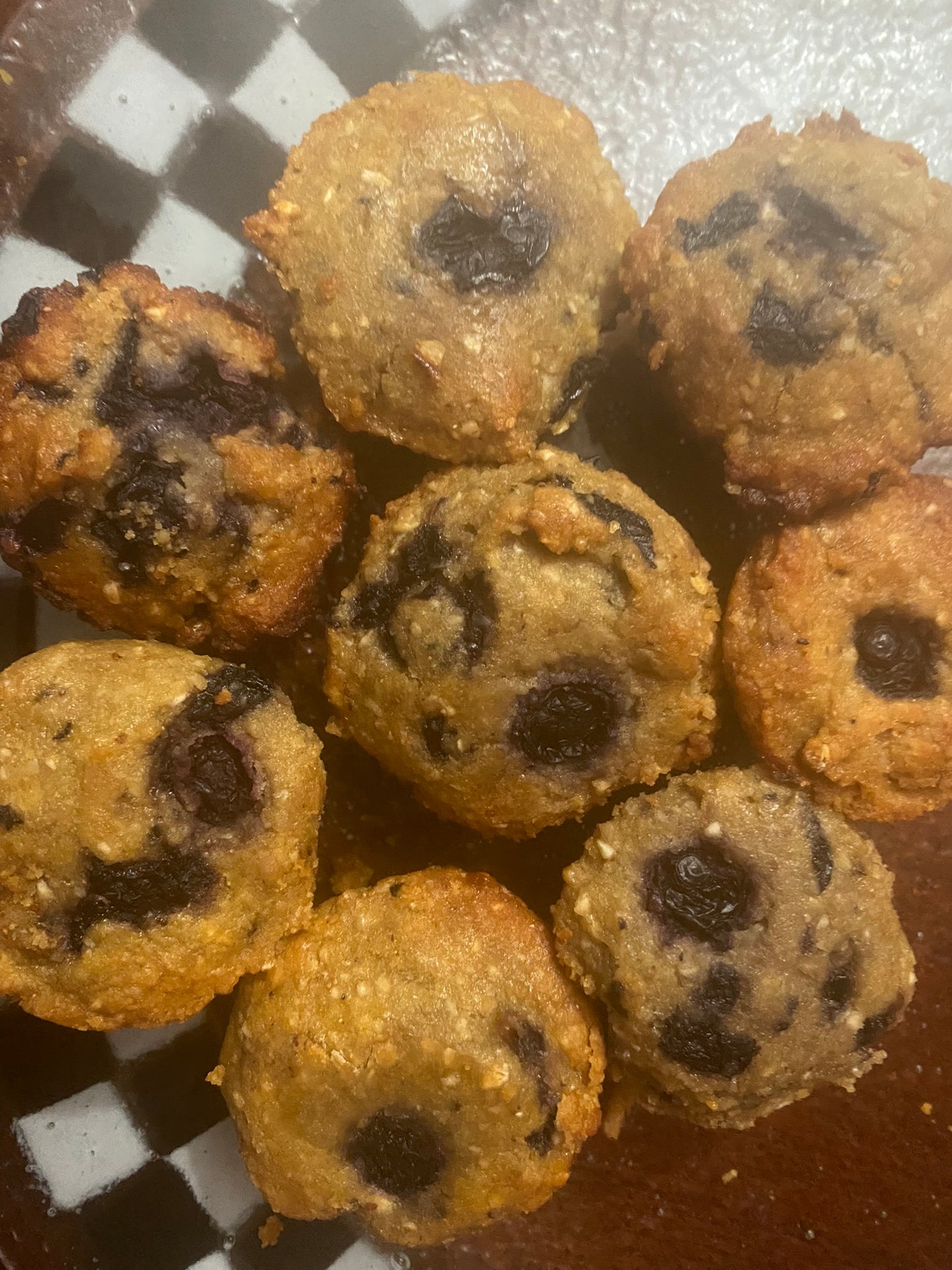 Blueberry Gluten Free Dog Muffins