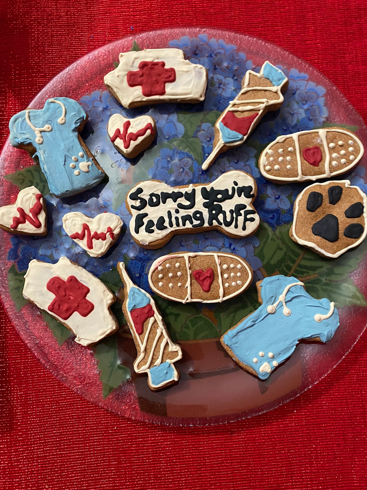 Get Well Organic Dog Cookie Box