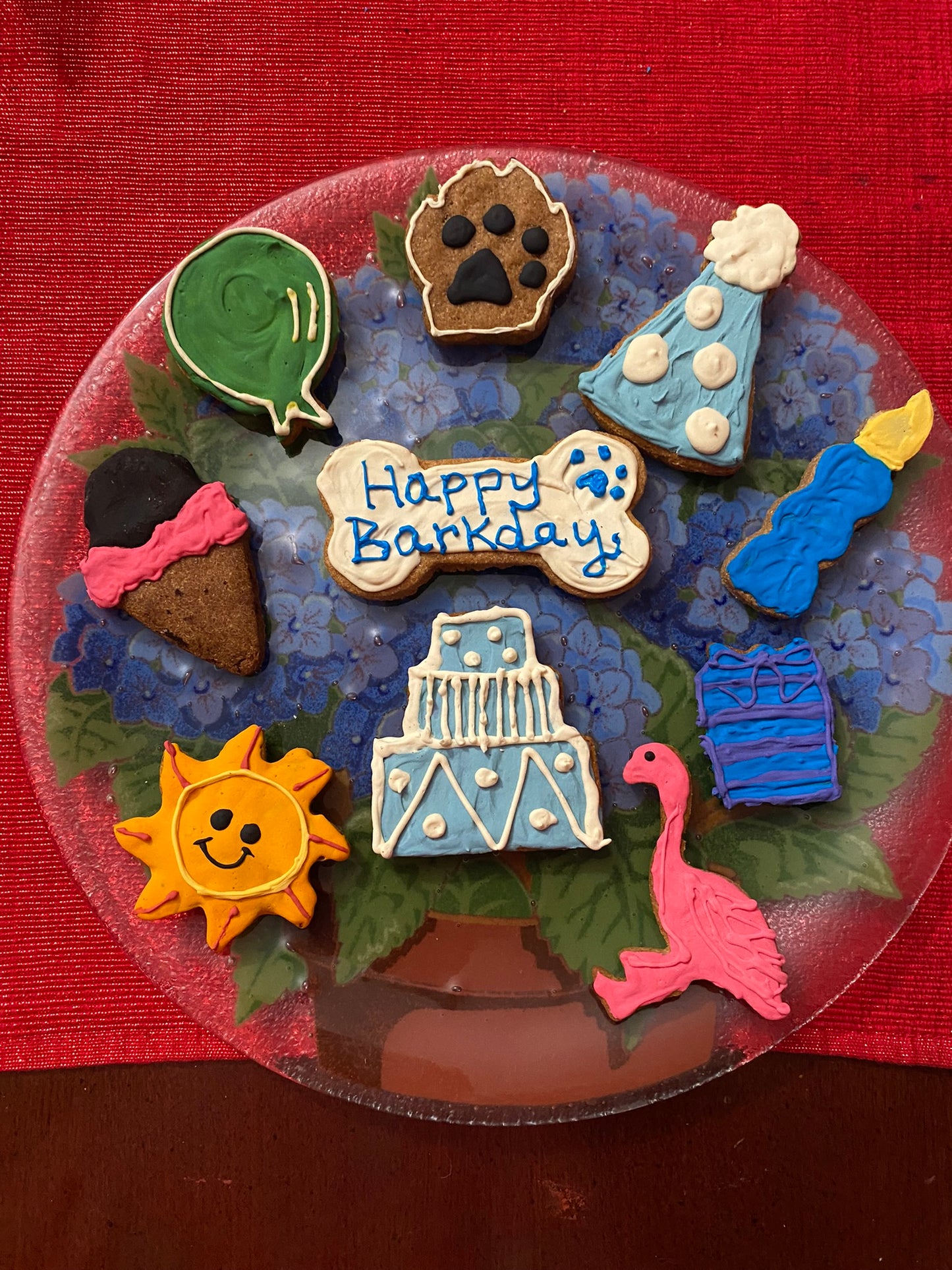 Organic Birthday Dog Cookies