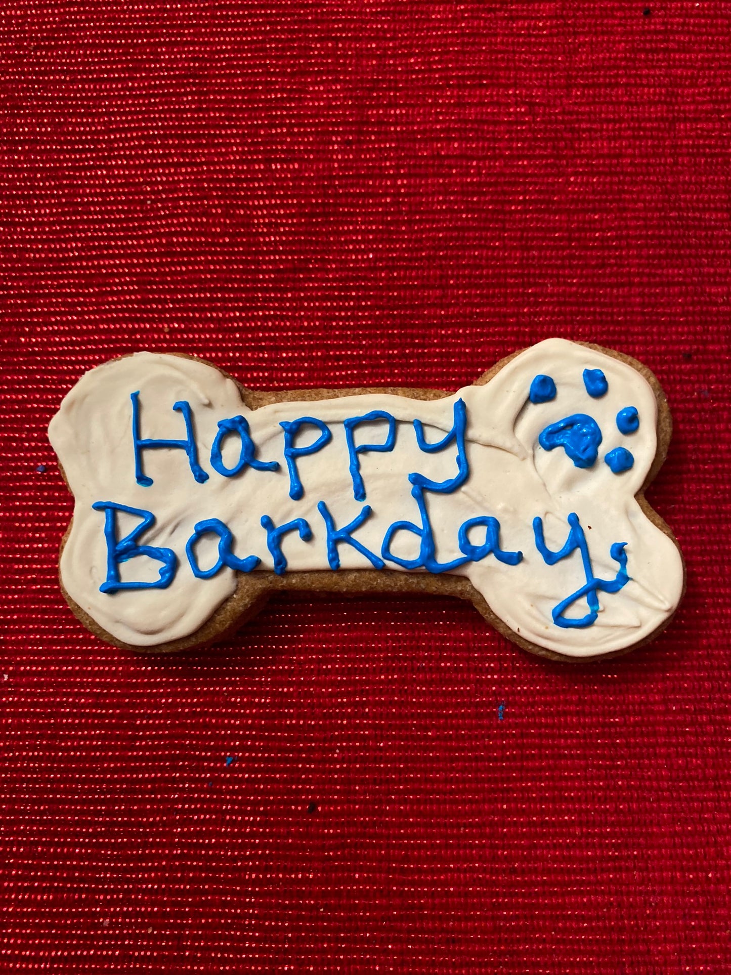 organic dog birthday cookies