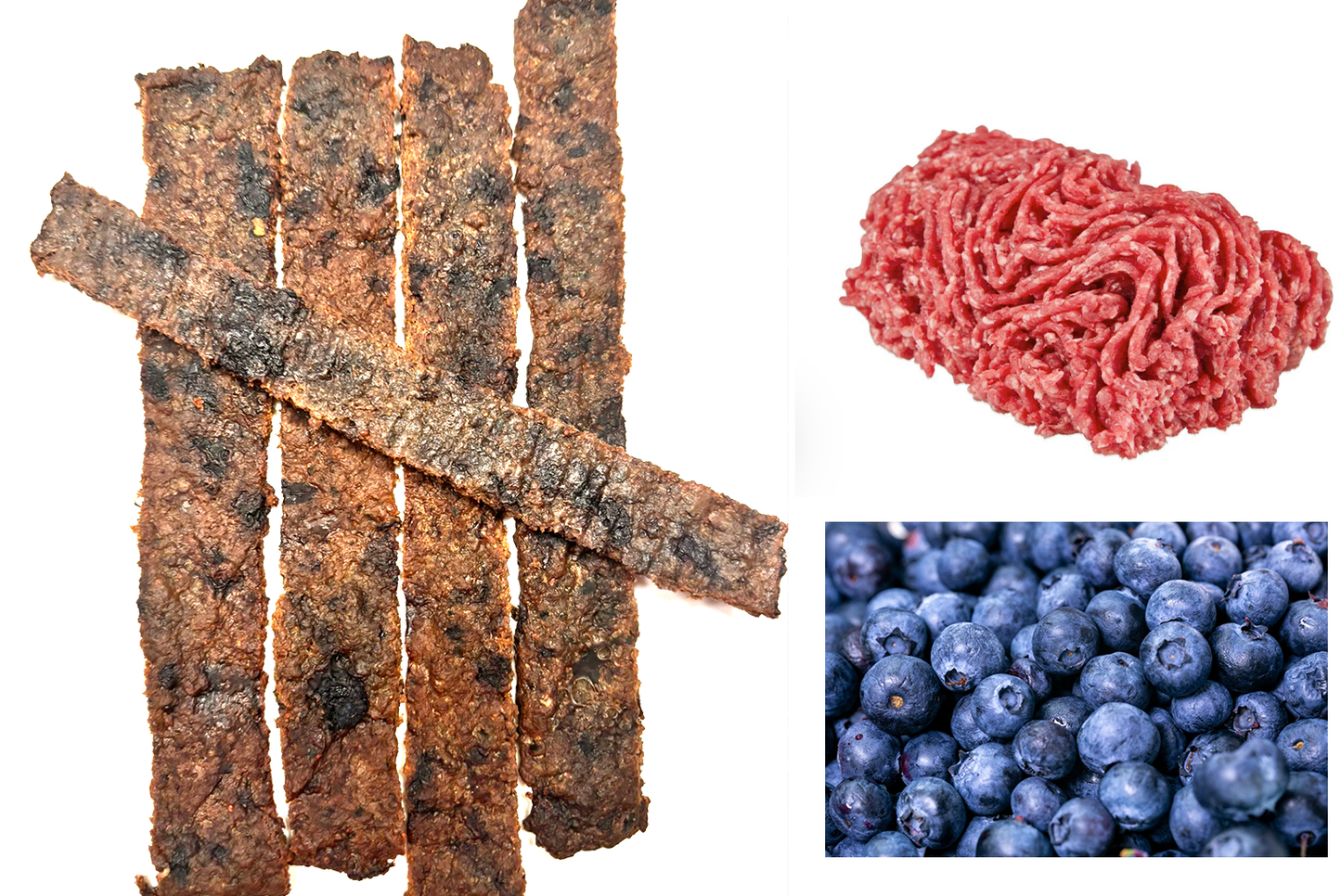 Organic Beef Blueberry Jerky Dog Treats 🐾🥩