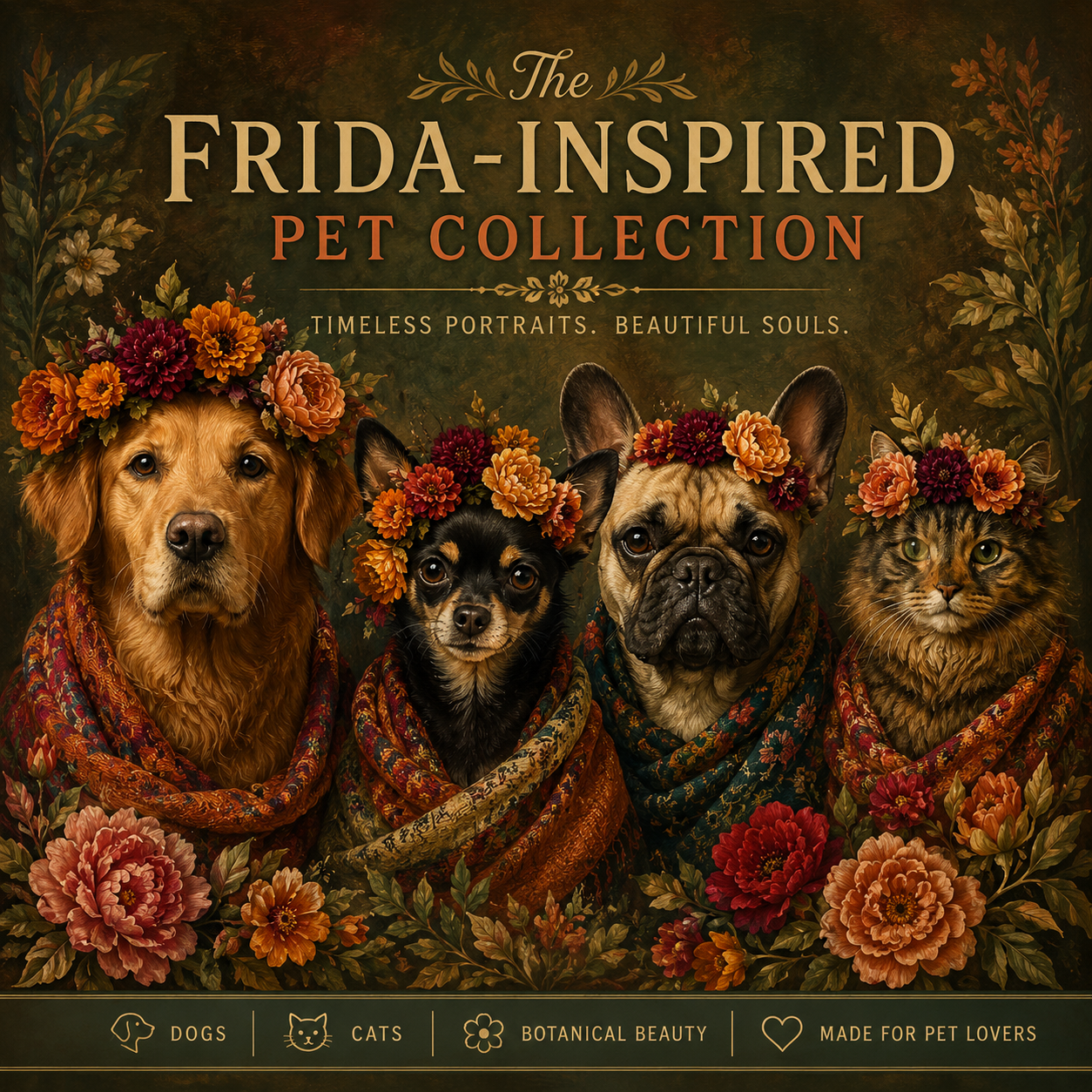 The Frida-Inspired Pet Collection