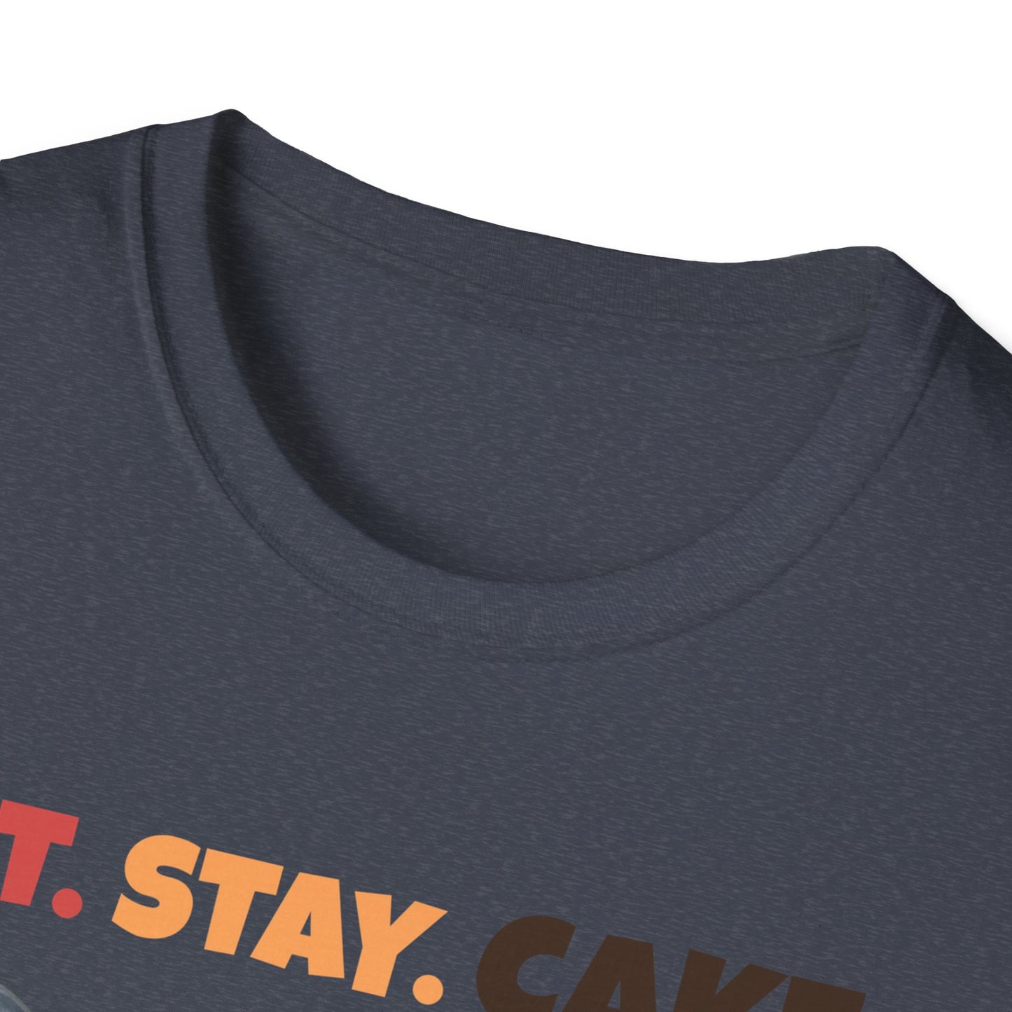 Sit. Stay. Cake. French Bulldog T-Shirt | Funny Frenchie Dog Mom Shirt