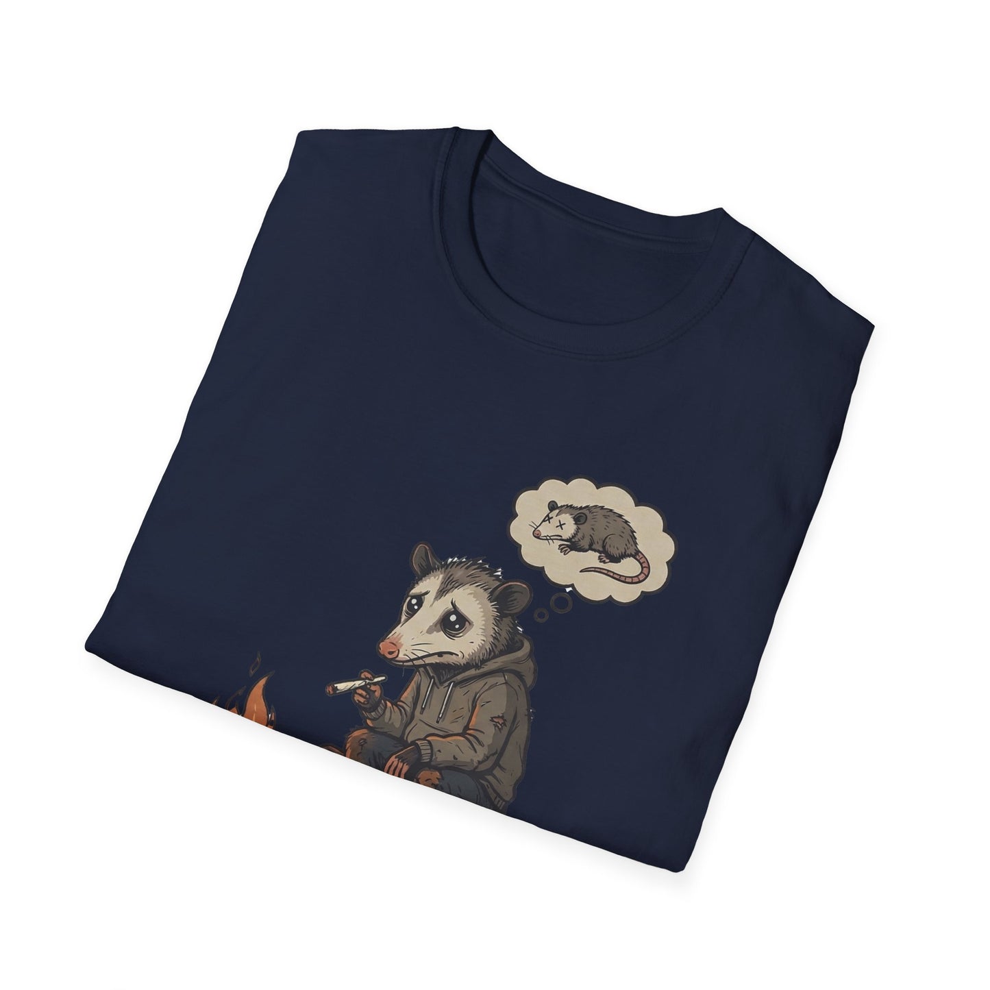 Misunderstood Possum Shirt, Funny Feral Possum Tee, Dark Humor Animal Shirt, Introvert Humor T-Shirt, Possum Meme Camping Shirt