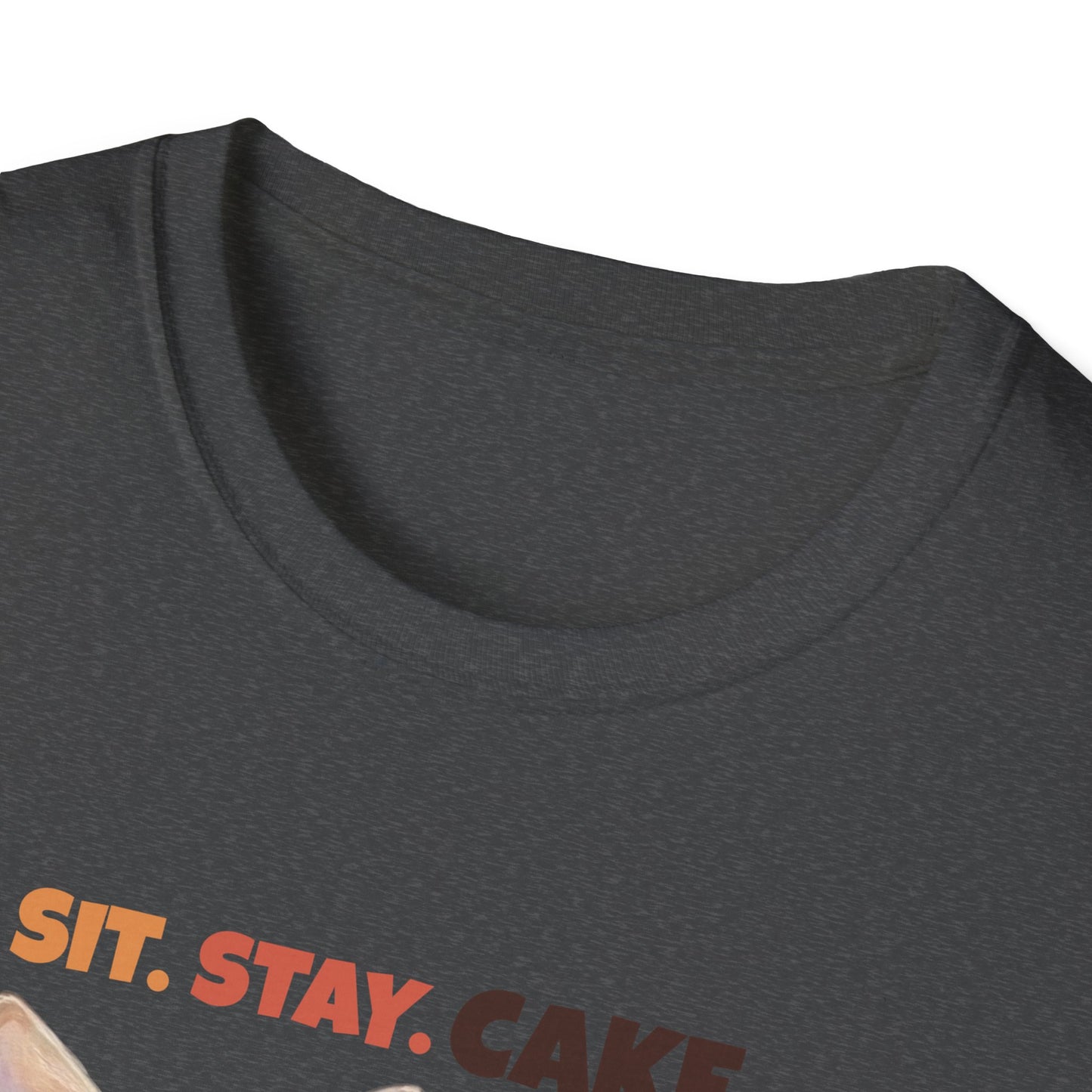 Sit. Stay. Cake. Chihuahua T-Shirt | Funny Chihuahua Dog Mom Shirt