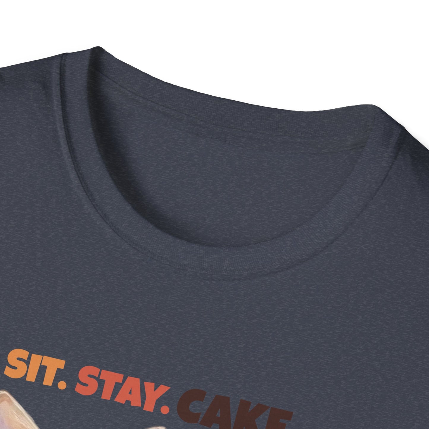 Sit. Stay. Cake. Chihuahua T-Shirt | Funny Chihuahua Dog Mom Shirt