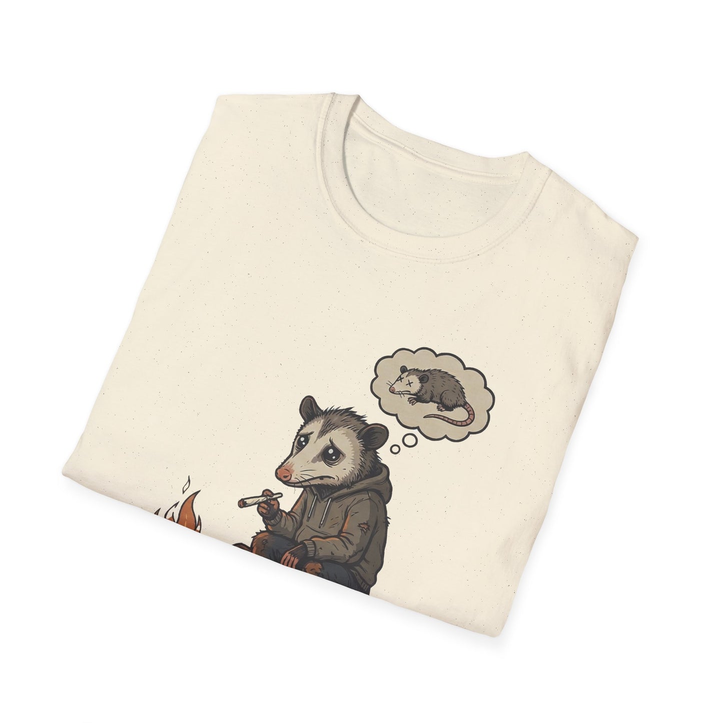 Misunderstood Possum Shirt, Funny Feral Possum Tee, Dark Humor Animal Shirt, Introvert Humor T-Shirt, Possum Meme Camping Shirt