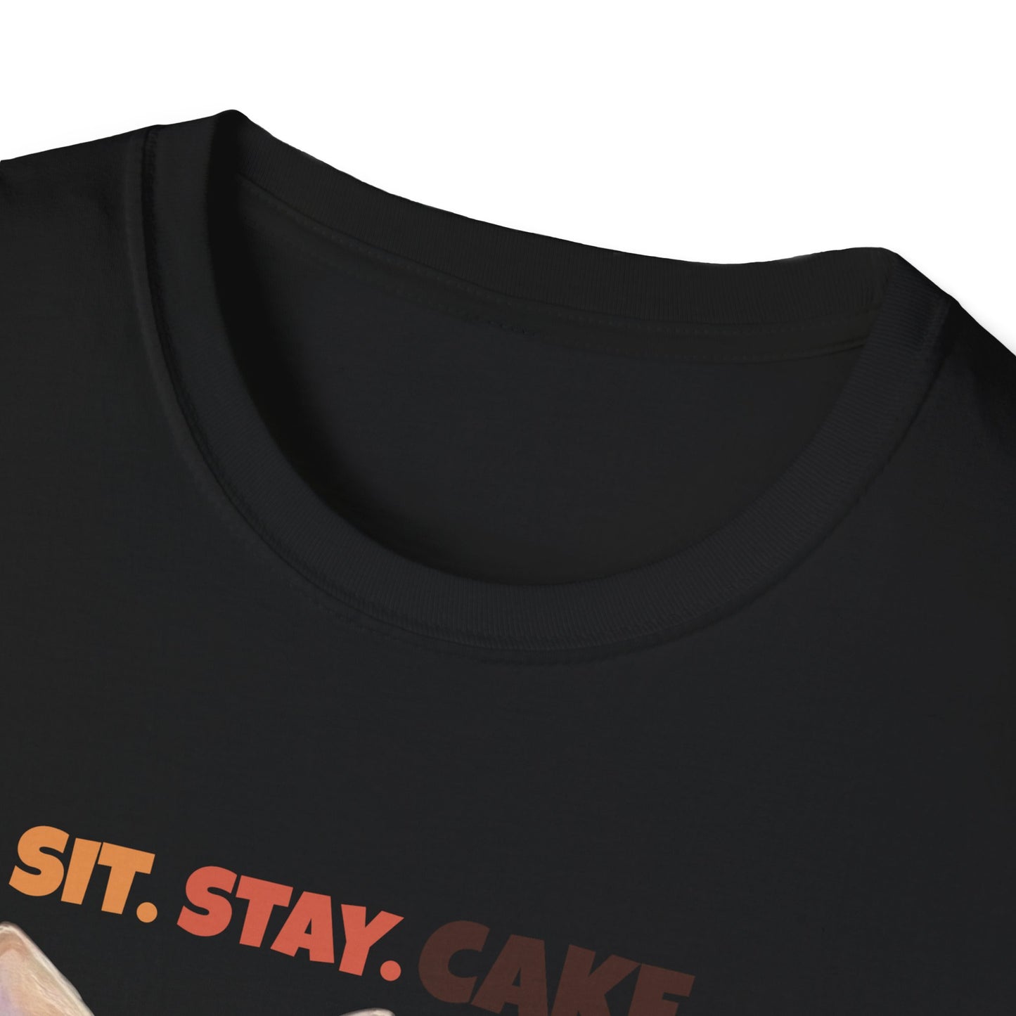 Sit. Stay. Cake. Chihuahua T-Shirt | Funny Chihuahua Dog Mom Shirt