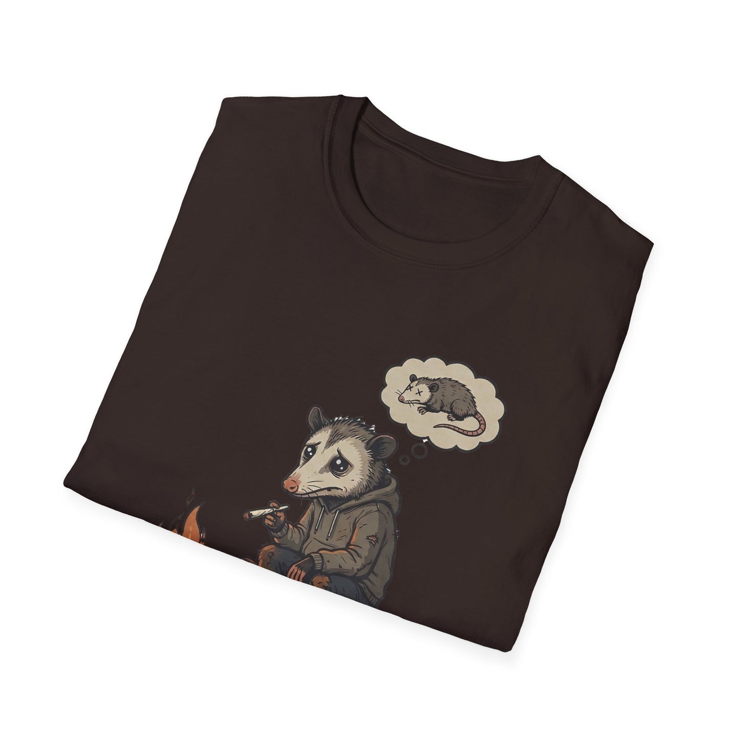 Misunderstood Possum Shirt, Funny Feral Possum Tee, Dark Humor Animal Shirt, Introvert Humor T-Shirt, Possum Meme Camping Shirt