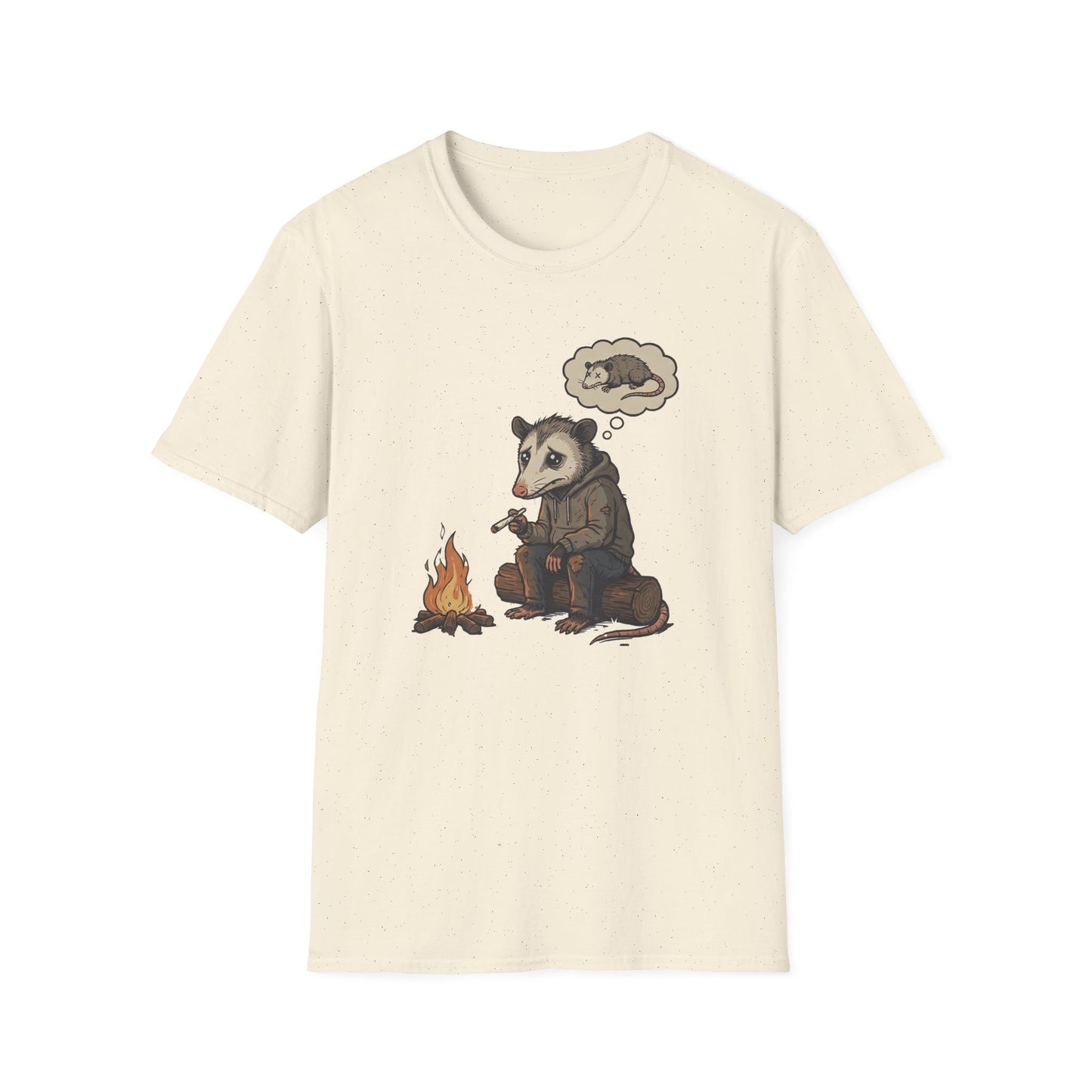 Misunderstood Possum Shirt, Funny Feral Possum Tee, Dark Humor Animal Shirt, Introvert Humor T-Shirt, Possum Meme Camping Shirt