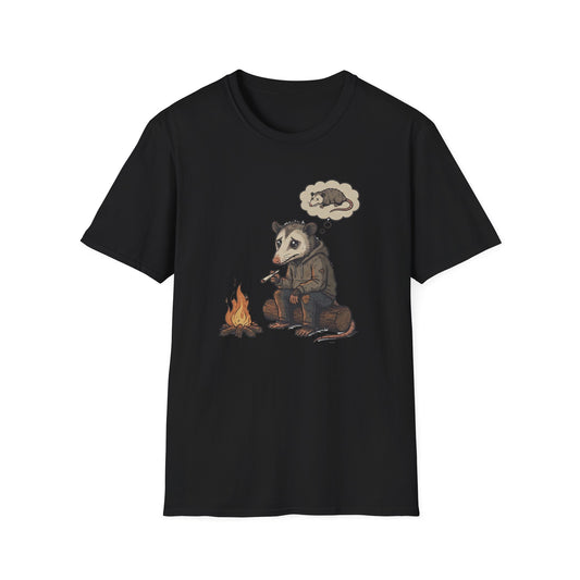 Misunderstood Possum Shirt, Funny Feral Possum Tee, Dark Humor Animal Shirt, Introvert Humor T-Shirt, Possum Meme Camping Shirt