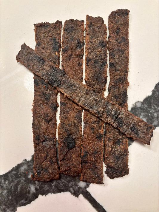 Organic Beef Blueberry Jerky Dog Treats 🐾🥩