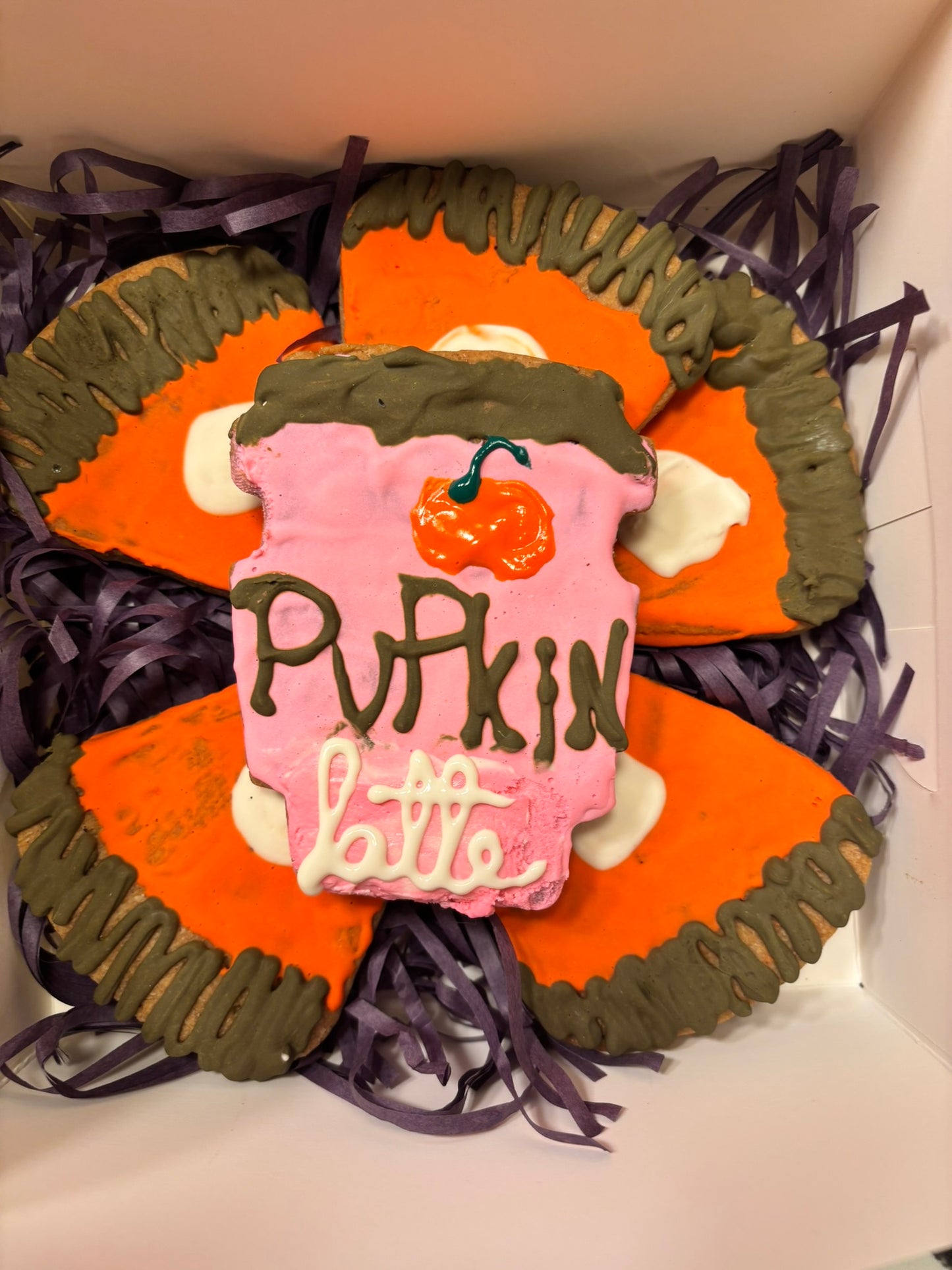 Organic Pupkin Latte Cookies for Dogs – Handmade Peanut Butter & Cinnamon Treats