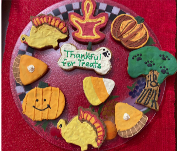 Thanksgiving Organic Dog Cookie Box