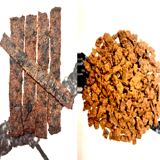 Organic Beef Training Treats & Blueberry Jerky Dog Treats 🐾🥩BUNDLE