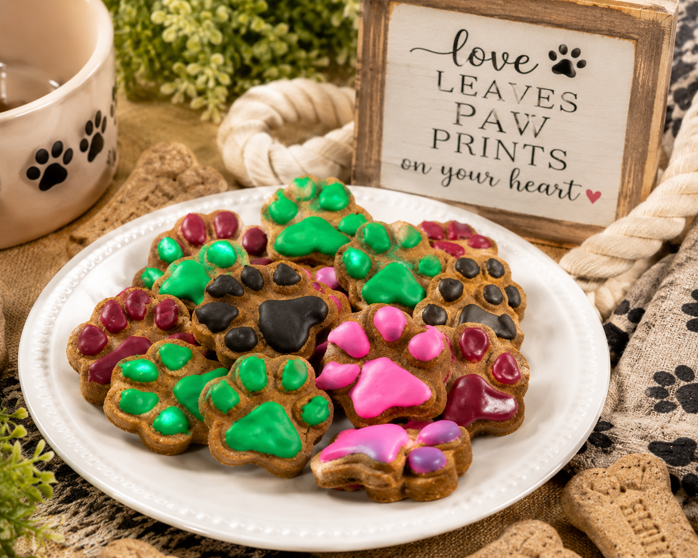 Build Your Own Organic Dog Cookie Box | Pick Any 3