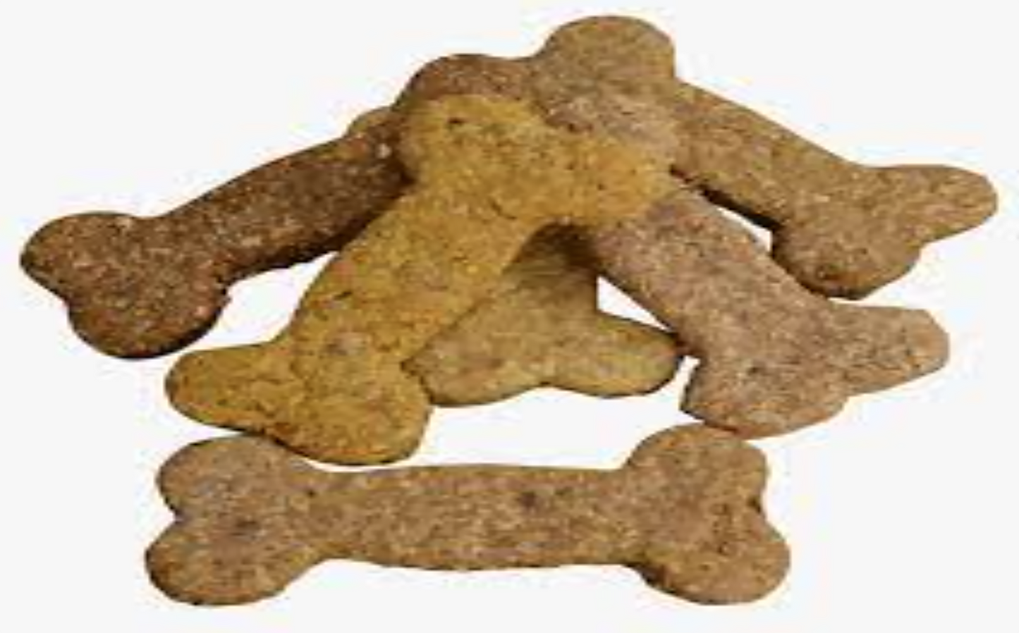 Peanut butter bone dog treats, organic handmade biscuits baked in small batches
