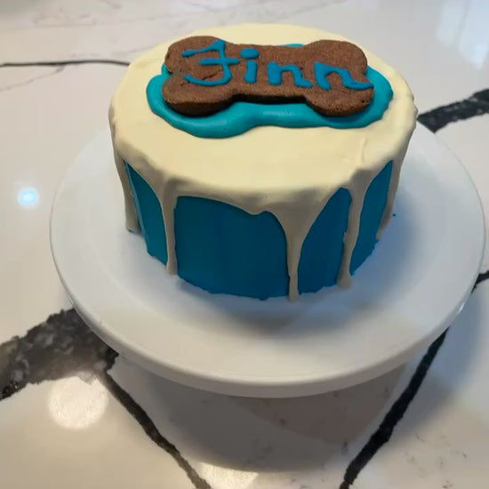 Organic Dog Birthday Cake
